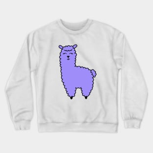 Smiling llama Crewneck Sweatshirt